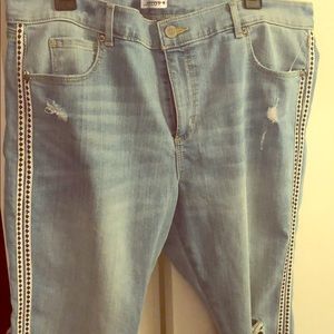 Women’s Loft light blue jeans - Size 18P